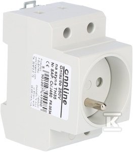 GNIAZDO 250V NA SZYNE TH35 ONNLINE