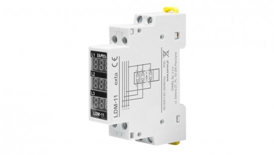 Modułowy wskaźnik napięcia 3-fazowy cyfrowy LDM-11 EXT10000316