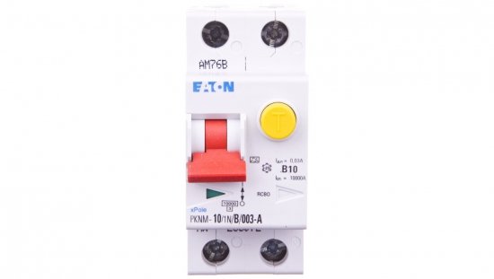 Wyłącznik różnicowo-nadprądowy 2P 10A B 0,03A typ A PKNM 10/1N/B/003-A-MW 236072