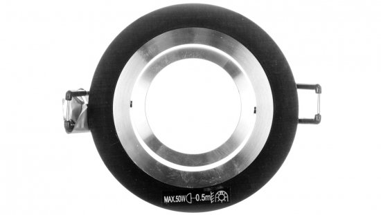 Oprawa punktowa 12V MR-16 Gx5,3 SEIDY CT-DTO50-B 18288