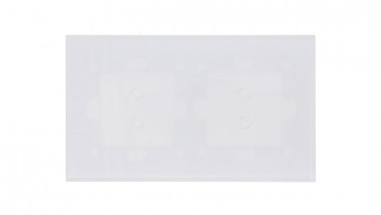 Simon Touch ramki Panel dotykowy S54 Touch, 2 moduły, 2 pola dotykowe pionowe + 2 pola dotykowe pionowe, biała perła DSTR233/70