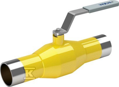 Zawór kulowy VEXVE do gazu, DN80 PN25do wspawania, przelot zredukowany 110080