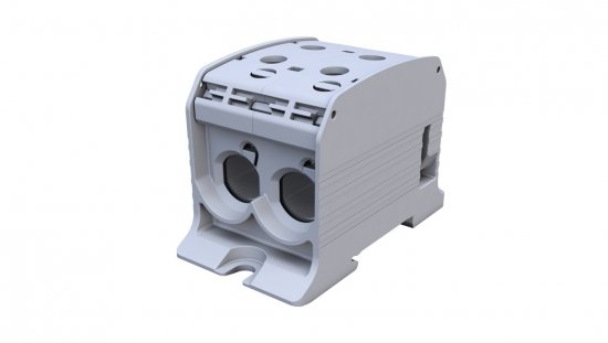 Złączka szynowa gwintowa Al/Cu STB 95-2 (87520) SIMBLOCK szary 81102002