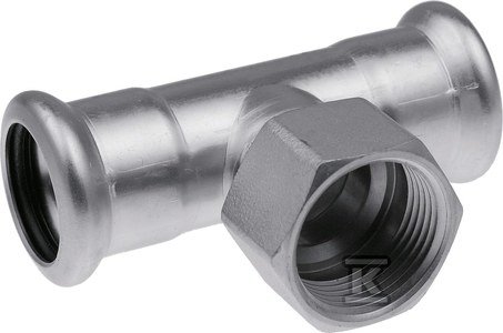 TRÓJNIK Z GW 22X3/4 X22MM INOX PRESS