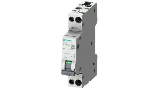 Wyłącznik nadprądowy 1P+N C 40A 6kA AC 1 moduł SENTRON 5SL6040-7