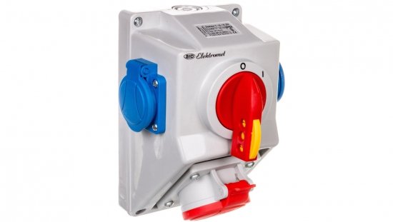 Zestaw instalacyjny rozłącznikiem O-I 1x16A 5P 400V, 2x16A 2P Z C16-18.2N IP54 971661