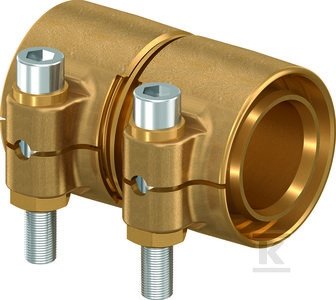Uponor Wipex złączka dwustronna PN6 63x5,8-63x5,8 1042981