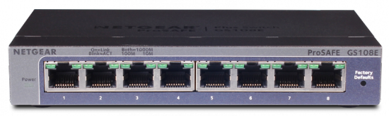 SWITCH NETGEAR GS108E-300PES