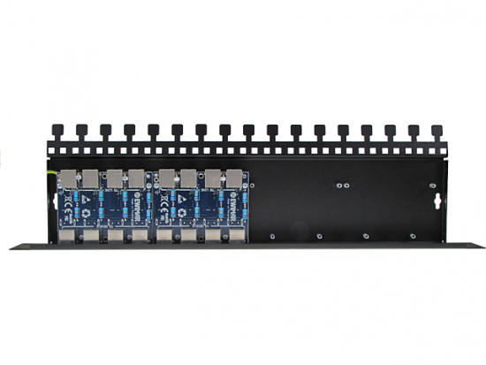 8-kanałowe zabezpieczenie IP serii EXTREME z ochroną PoE EWIMAR PTF-58R-EXT/PoE