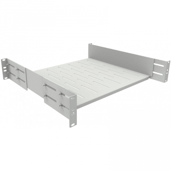 Półka Rack 19  2U regulowana do szaf EM/SZZ-xxxx