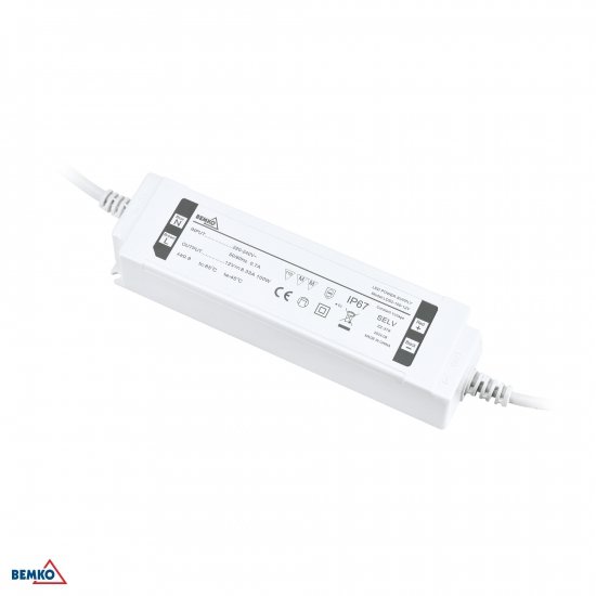 ZASILACZ ELEKTRONICZNY LED HERMETYCZNY IP67 12V 100W