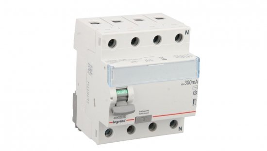 Wyłącznik różnicowoprądowy 4P 63A 0,3A typ AC P304 TX3 411729