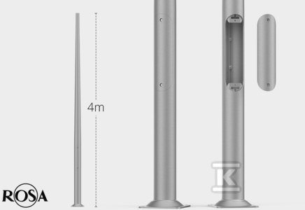 SŁUP SAL4 INOX+B50+NAKR+WR4/1/1/5+IMBUS