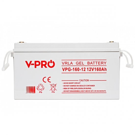 Akumulator GEL VPRO SOLAR 12V 160Ah PREMIUM