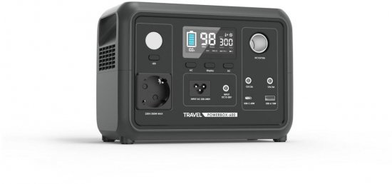 Przenośna stacja zasilania Volt Polska TRAVEL POWERBOX 600 (300W) 256Wh