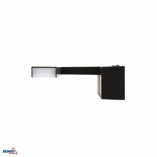 KINKIET LED KEIRA 8W 4000K 40CM IP44 CZARNY