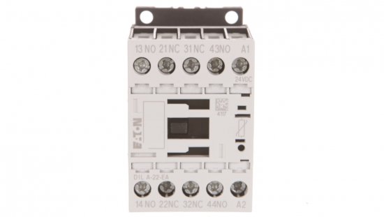 Stycznik pomocniczy 4A 2Z 2R 24V DC DILA-22-EA(24VDC) 189960