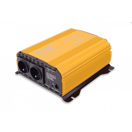 Przetwornica napięcia SINUS PLUS 1200 12/230V (600/1200W) + PILOT