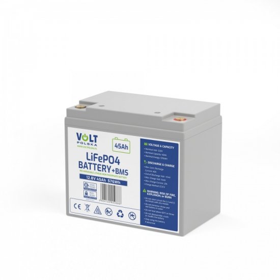 Akumulator LiFePO4 12V 45 Ah (40A)