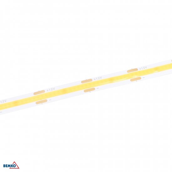 TAŚMA LED PREMIUM 12V DC COB 24000LED/50M 12W/1M IP20 BIAŁA ZIMNA