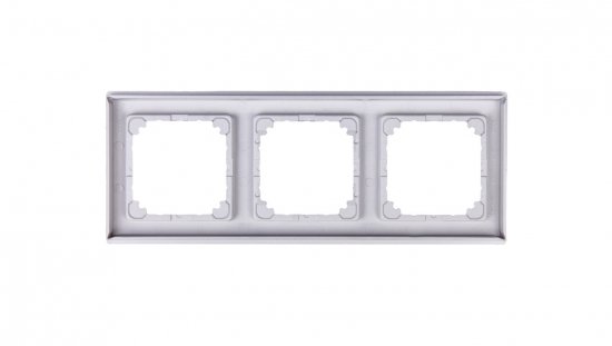 Merten M-Plan Ramka potrójna aluminium MTN486360