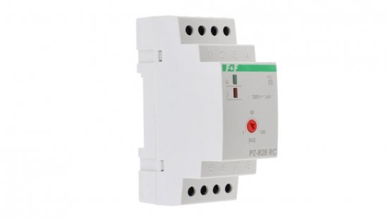 Przekaźnik kontroli poziomu cieczy z regulacją czułości 16A 1-100kOhm 230V AC PZ-828RC-B