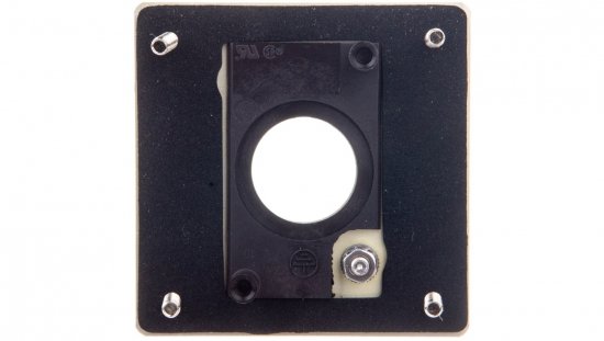 Płyta czołowa do montażu podtynkowego 1-otwór (żółta) 22mm M22-EY1 216542