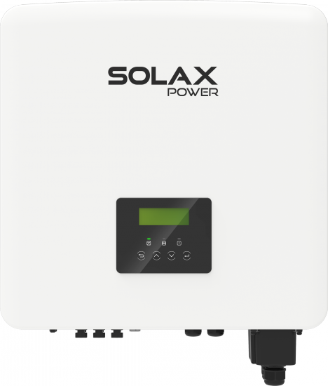 Falownik hybrydowy SOLAX X3-HYBRID-10.0D-G4 maks. 11 KVA wyjście AC, 2 MPPT, w zestawie moduł komunikacyjny, wyłącznik DC i przekładniki CT, wejście 16A, kompatybilny z baterią Tripple Power