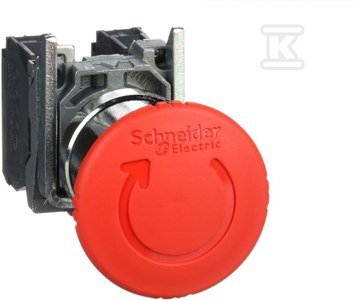 Stop bezpieczeństwa odryglowanie przez obrót NC+NO F40 XB4BS8445