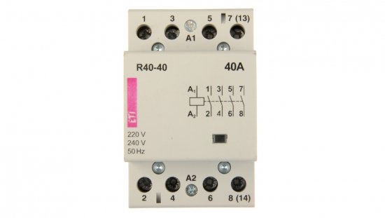 Stycznik modułowy 40A 230V AC 4Z 0R R 40-40 002463410