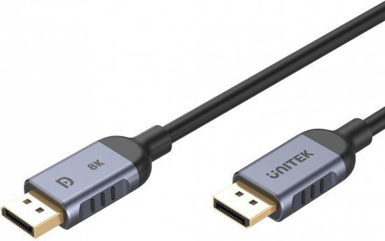 Unitek kabel DisplayPort 1.4 8k 60hz, 4k 240hz, HDR, HDCP 2.3, DSC 1.2, 3m