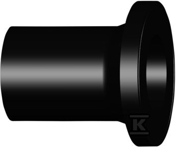 Tuleja doczołowa długa kołnierzowa d63 PE100, SDR17, PN5 gaz/PN10 woda