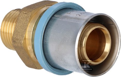 Złączka podłączeniowa PURMO CLEVERFIT z gwintem zewnetrznym 26x1/2&quot; GZ