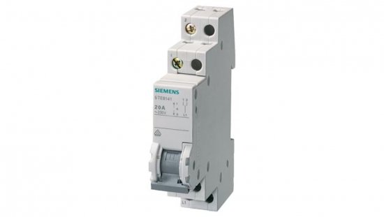 Przełącznik modułowy kontrolny 3-pozycyjny (I-0-II) 400V AC 20A 2CO 5TE8142