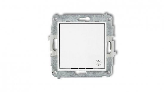 ICON Mechanizm łącznika zwierny światło biały mat 25IWP-5