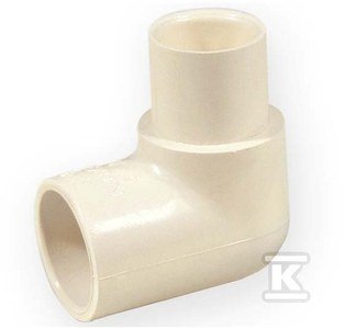 KOLANO NYPLOWE 90ST KW/KZ 3/4  PVC-C