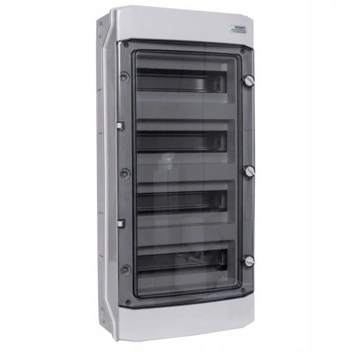 Plast. obudowa instal. NOARK , natynk., IP65, 4 rząd, 4x12 modułów