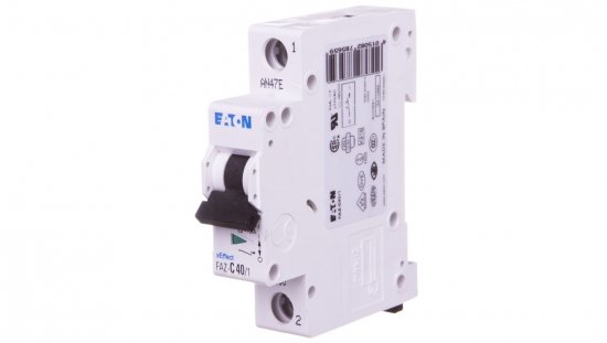 Wyłącznik nadprądowy 1P C 40A 15kA AC FAZ C40/1 278565
