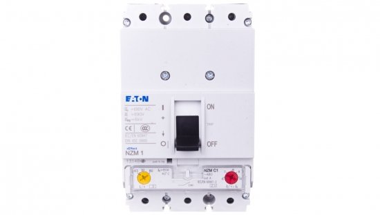 Wyłącznik mocy 80A 3P 36kA NZMC1-A80 271395