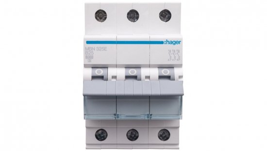 Wyłącznik nadprądowy 3P B 25A 6kA AC MBN325E