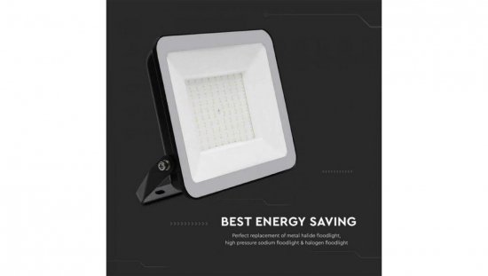 Projektor LED SMD 100W 8700lm 6500K Dioda IP65 Czarny SAMSUNG 5 Lat Gwarancji 10348
