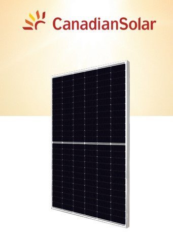 Moduł fotowoltaiczny panel PV 570Wp Canadian Solar CS6W-570T  TopHiKu6 N-Type SF Srebrna rama