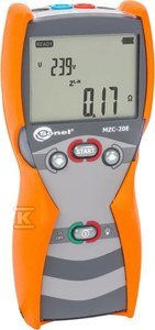 Miernik impedancji pętli zwarcia MZC-20E z Certyfikatem Kalibracji WMPLMZC20E