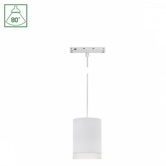 SYSTEM SHIFT BASIC - HANGIT OPRAWA ZWIS 55X95MM (1100MM WIRE) 7W 2700K BIAŁY