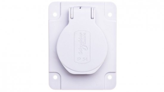 Gniazdo stałe 3P 16A 230V szare IP54 PKS61G