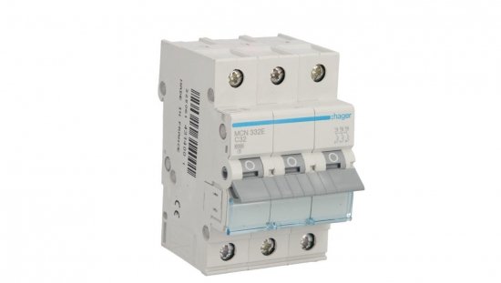 Wyłącznik nadprądowy 3P C 32A 6kA AC MCN332E