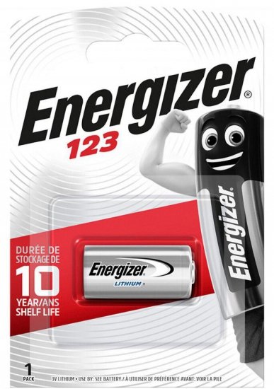 Bateria CR123A PANASONIC (blister 1 szt.)