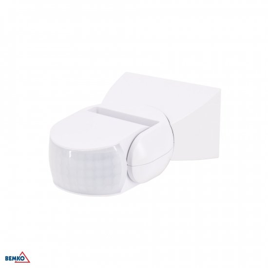 CZUJNIK RUCHU 1200W 180* IP65 BIAŁY