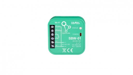 Supla sterowanik bramowy WI-FI 1-kanałowy dwukierunkowy SBW-01 SPL10000002
