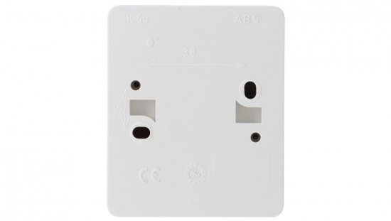 Koala Przycisk /światło/ n/t IP44 biały VW 156-01 61.351